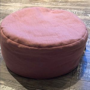 Halfmoon Mod Meditation Cushion Rose Clay